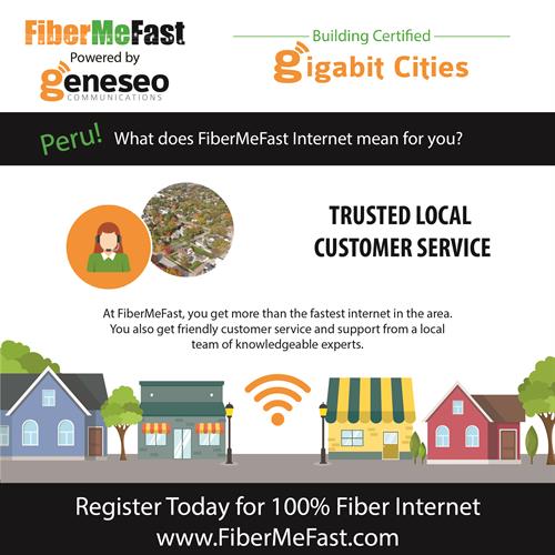 FiberMeFast powered by Geneseo Communications photo